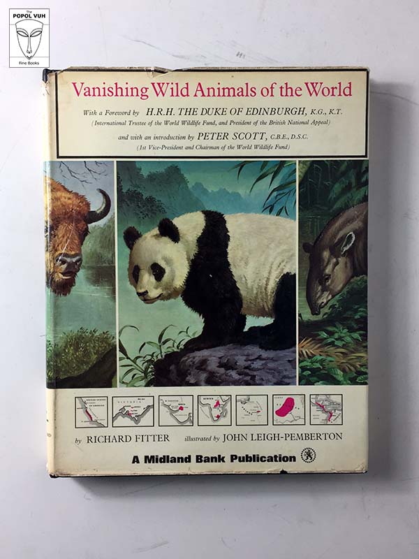 Richard Fitter - Vanishing Wild Animals Of The World